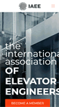 Mobile Screenshot of iaee-association.com